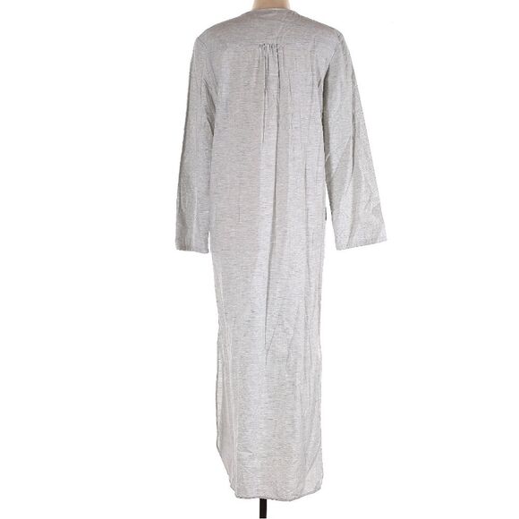 Ocean+Main 100% Cotton Upcycled Classic Cotton Maxi Tunic Dress with Pockets L - Picture 5 of 16